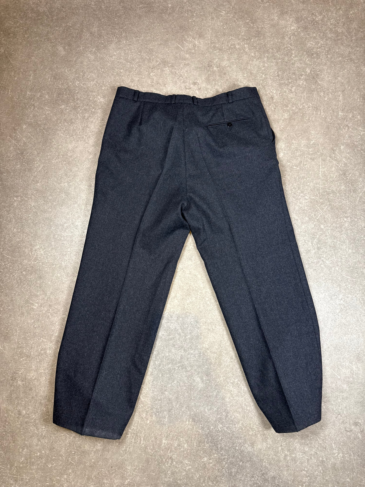 Vintage Herren Trachtenanzug Schurwolle Dunkelblau – Janker Sakko & Hose Gr. 27