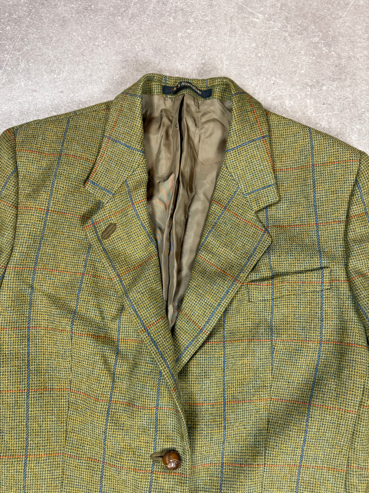 Vintage DAKS Signature Tweed Sakko – Pure New Wool – Made in Great Britain
