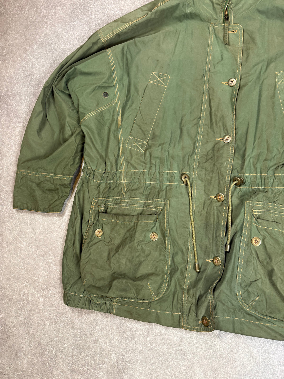 Vintage Rosner Art of Fashion Jacke Olivgrün – Field Utility Jacket