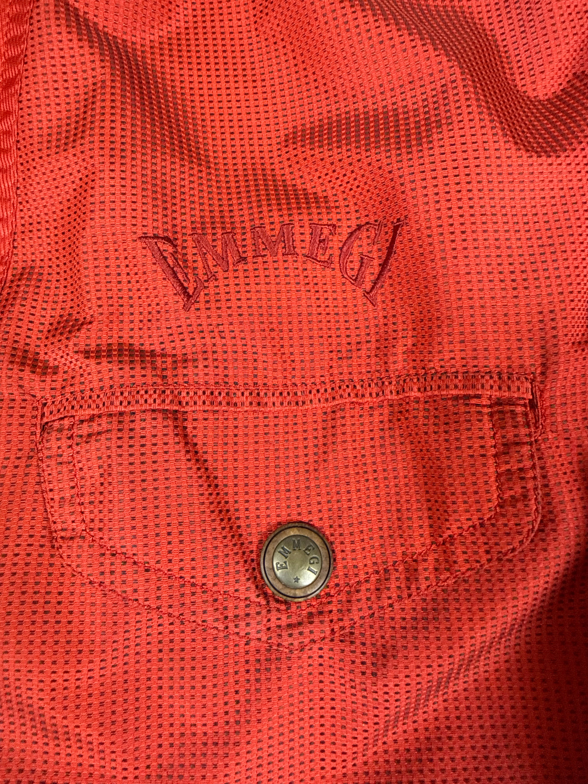 Vintage EMMEGI Outdoor Jacke Rot – Designed by Milos – 80er/90er Jahre