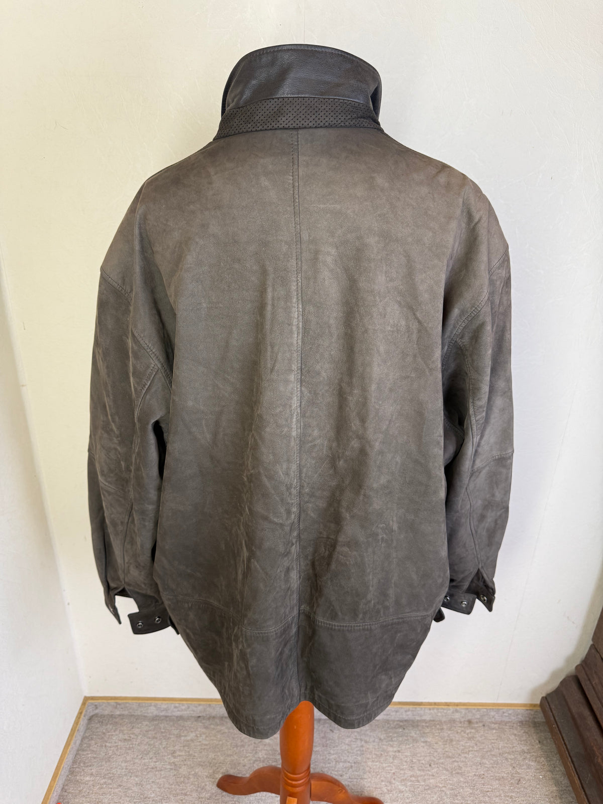 Leather Deluxe by P&G Herren Lederjacke Gr. 30 – Echtleder Braun Vintage