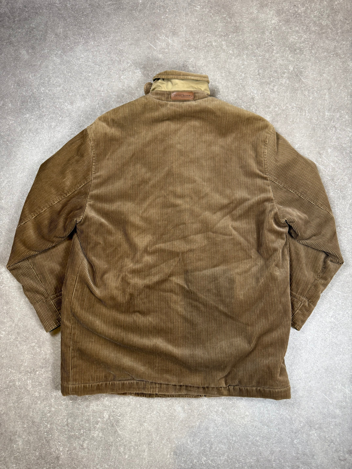 Camel Active Herren Cordjacke Braun Vintage Outdoor Jacke