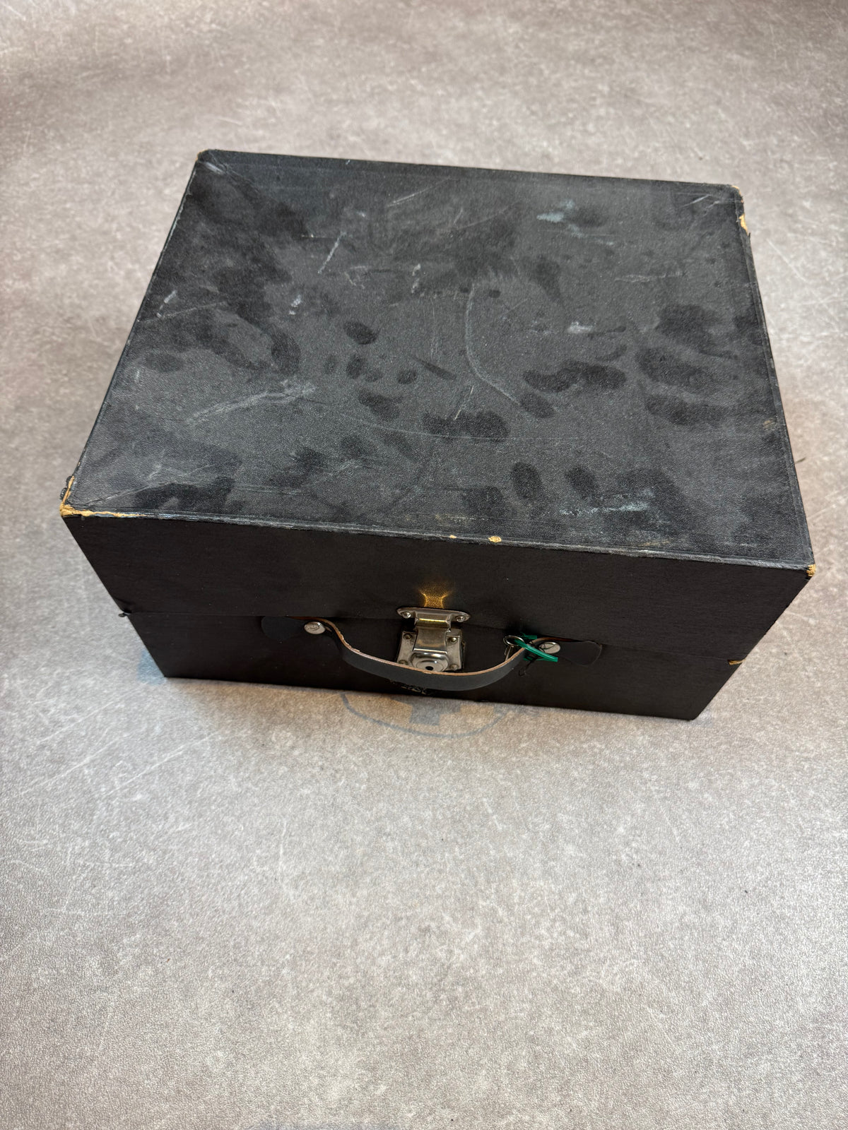 Vintage Seidenzylinder M. Liellem Duisburg Top Hat Herren Zylinder mit Hutkoffer