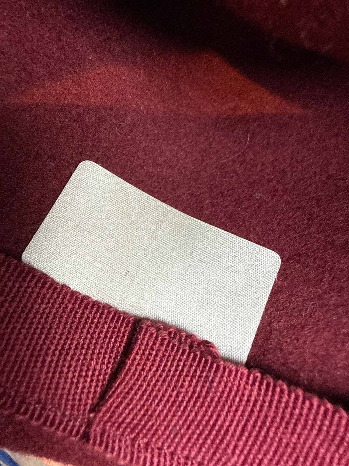 Wegener Vintage Filzhut Bordeaux – Wollhut mit Schleife