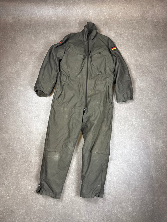 Bundeswehr Fliegerkombi 1985 Gr. 7 Scharrer Pilot Overall mit Innenfutter Vintage
