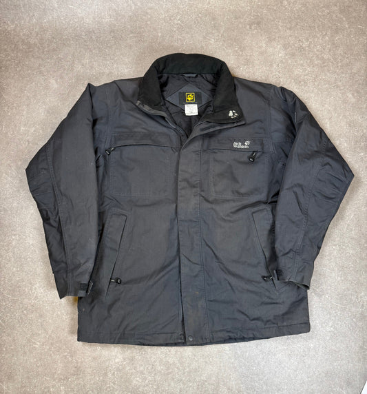 Jack Wolfskin TEXAPORE Herren Outdoorjacke Schwarz XXL Gr. 58