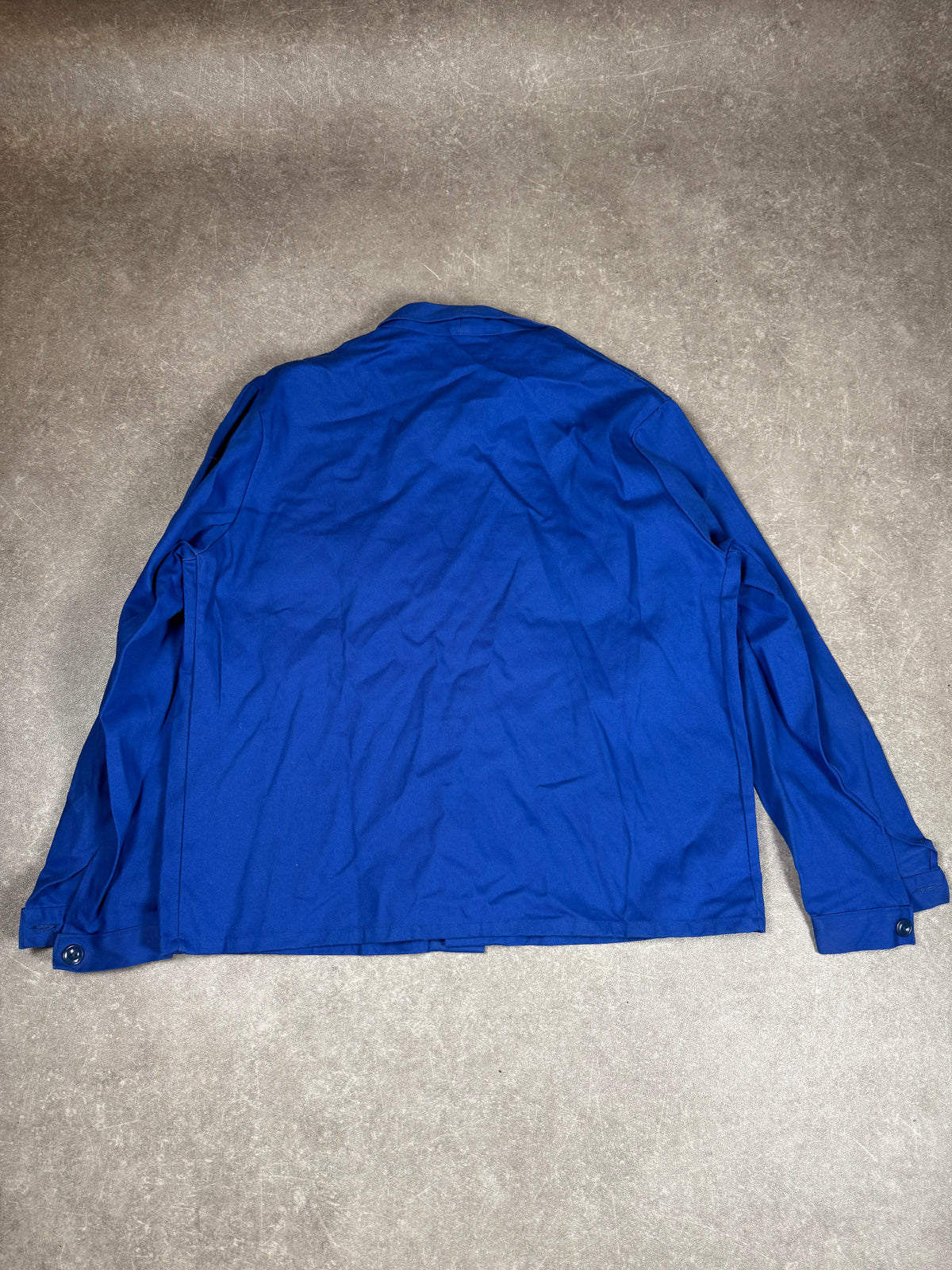 Vintage Pionier Arbeitsjacke Gr. 58 Blau 100% Baumwolle Workwear Chore Jacket