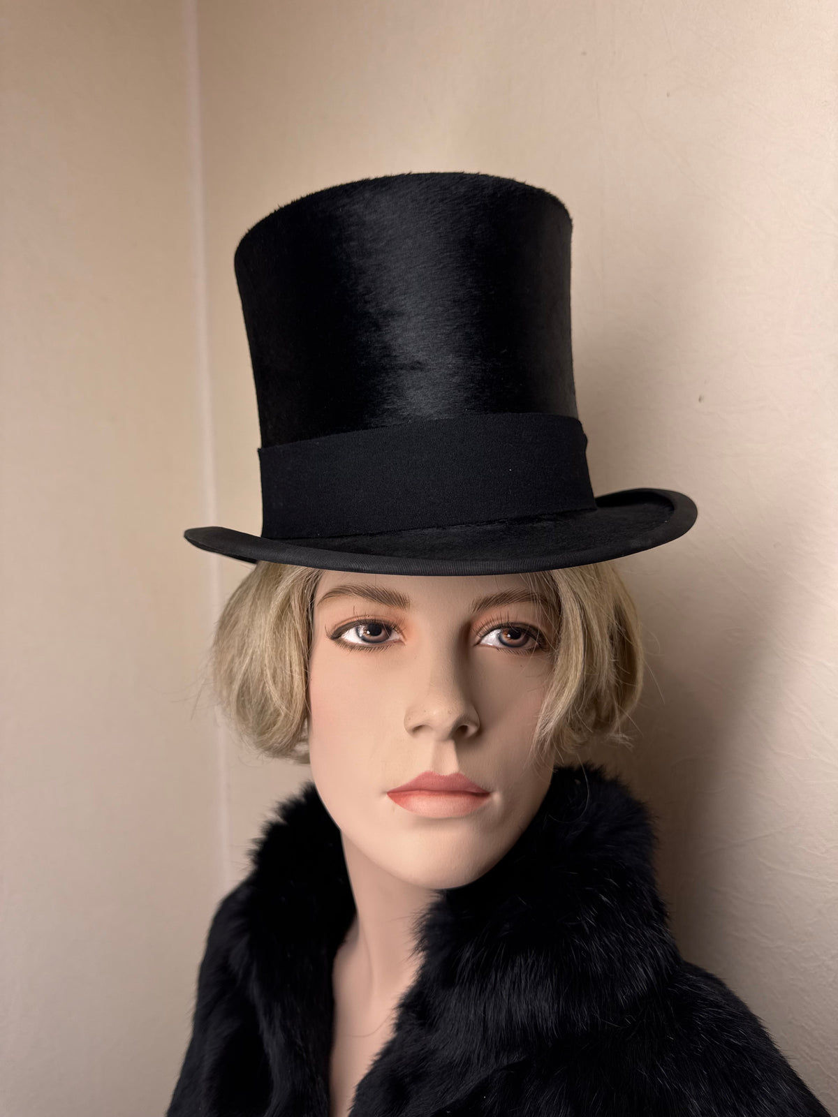 Antiker P. & C. Habig Wien Zylinder Chapeau Claque? Max Herzfeld Hannover um 1900