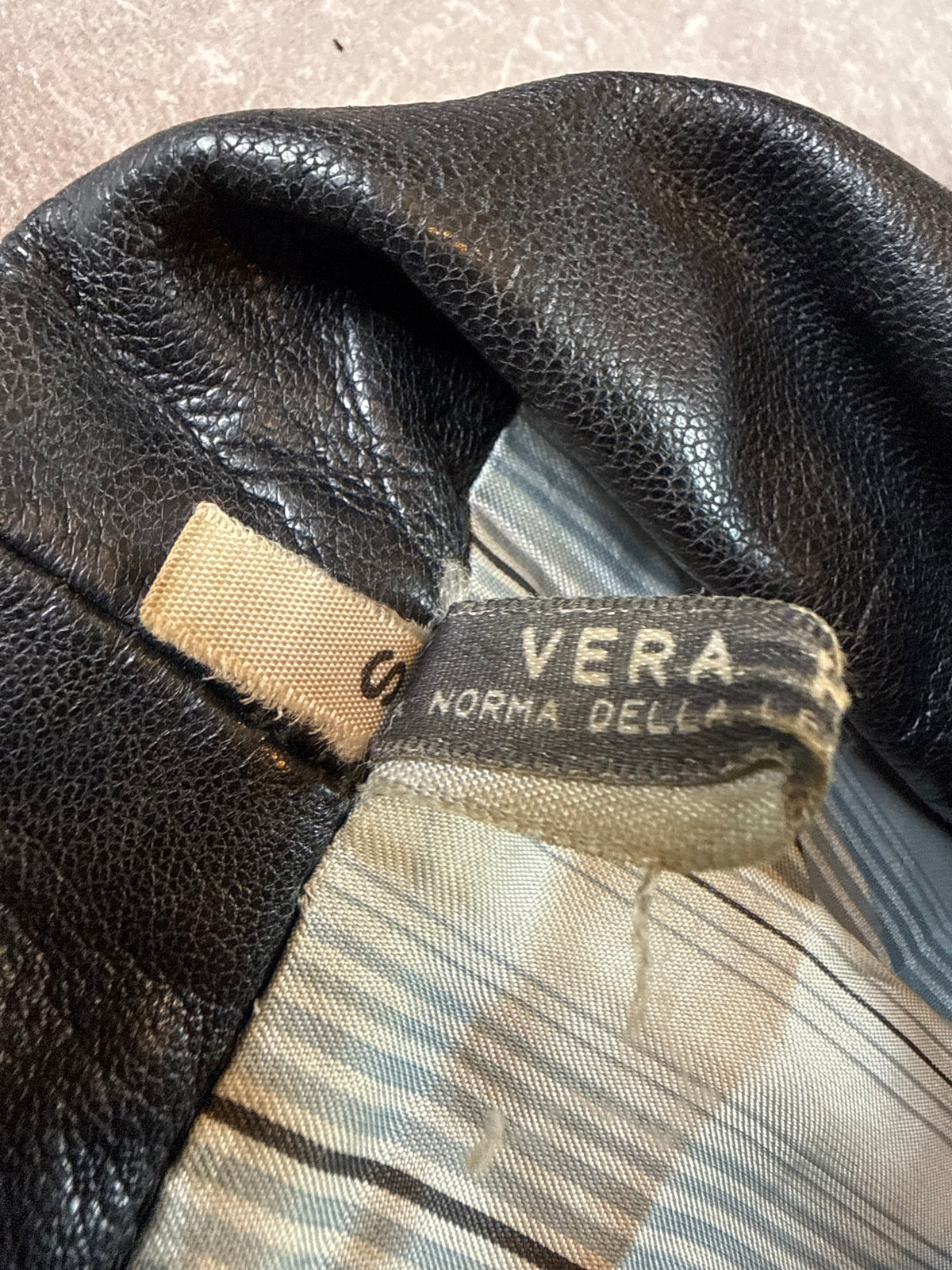 Vintage Vera Lederjacke Schwarz Echtleder 2in1 mit herausnehmbarer Weste Oversize 80er 90er