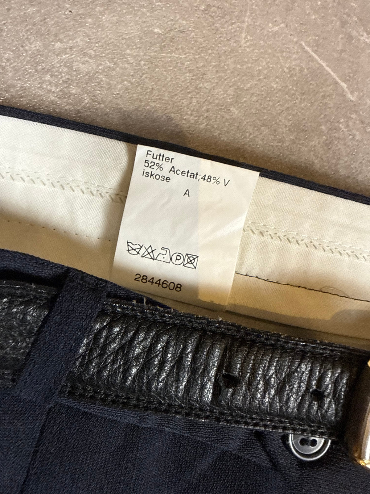 Vintage Herren Zweireiher Anzug Dunkelblau – 80er 90er Sakko & Hose Oversize
