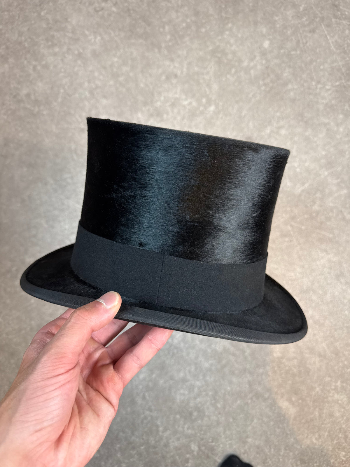 Antiker P. & C. Habig Wien Zylinder Chapeau Claque? Max Herzfeld Hannover um 1900