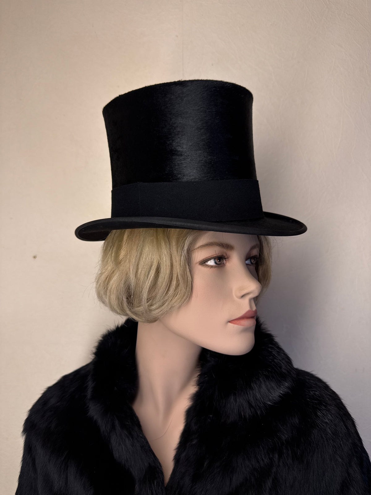 Antiker P. & C. Habig Wien Zylinder Chapeau Claque? Max Herzfeld Hannover um 1900